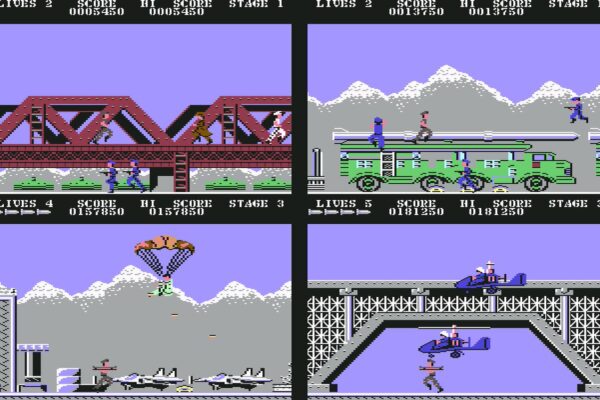 Green Beret Game 3 C64