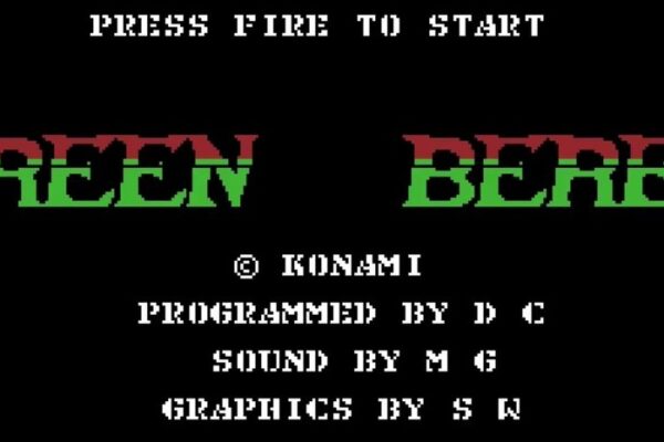 Green Beret Start C64 Small