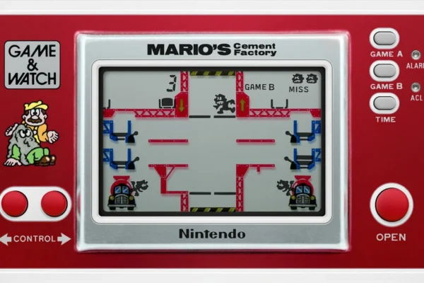 Nintendo Game and Watch Spel Mario Cement Factory