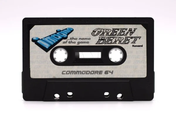 Green Beret C64 Game Cassette Game Cassette Tape