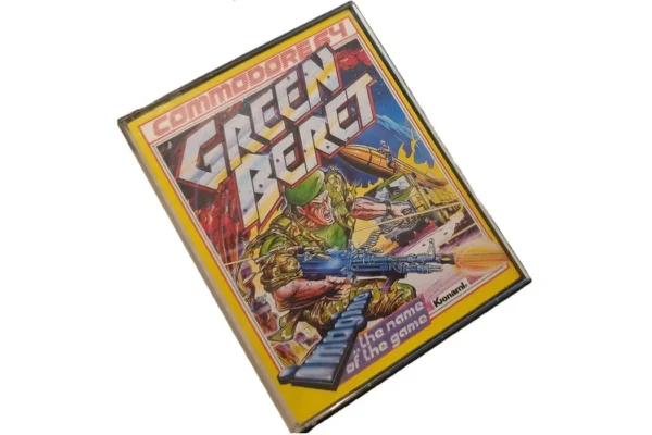Green Beret Cassette Game Tape C64 Small