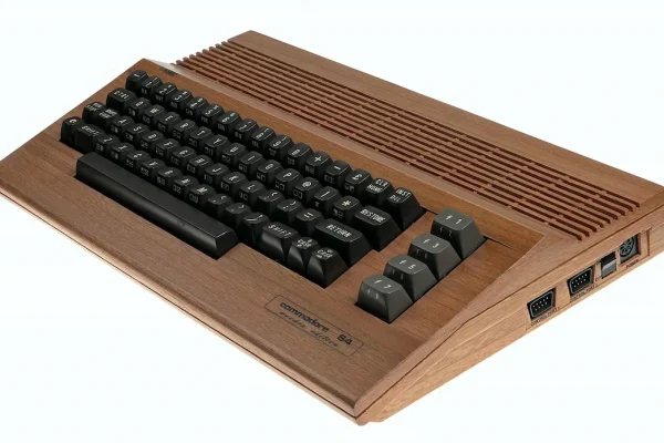 C64 Behuizing van Hout Gemaakt Wood Edition