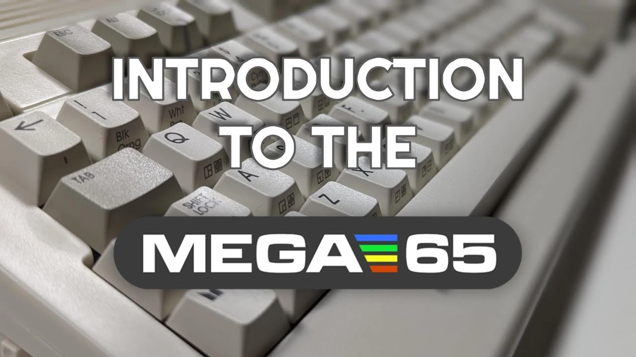 MEGA65 Computer Introductie c65 YouTube